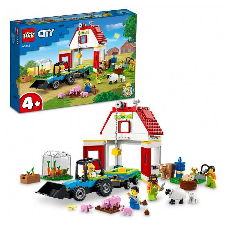 60346 La grange et les animaux de la ferme LEGO City