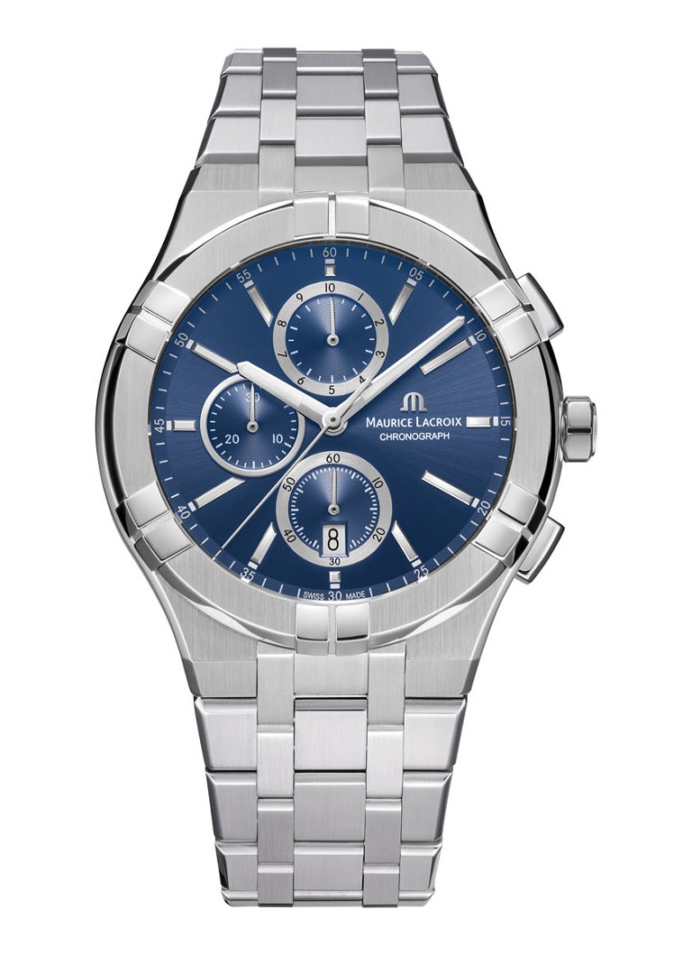 Maurice Lacroix Aikon hronogrāfa pulkstenis AI1118-SS002-430-1