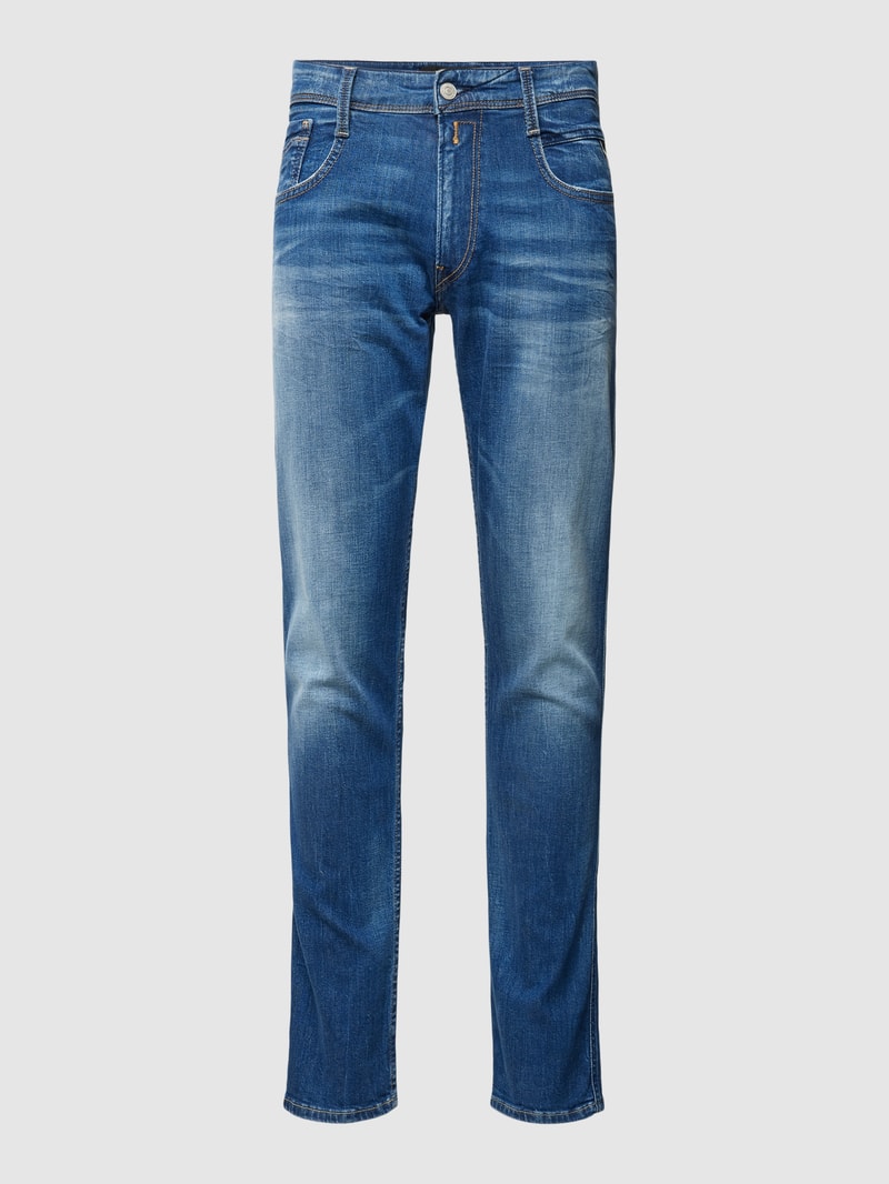 Jeans im 5-Pocket-Design Modell 'ANBASS' in jeans