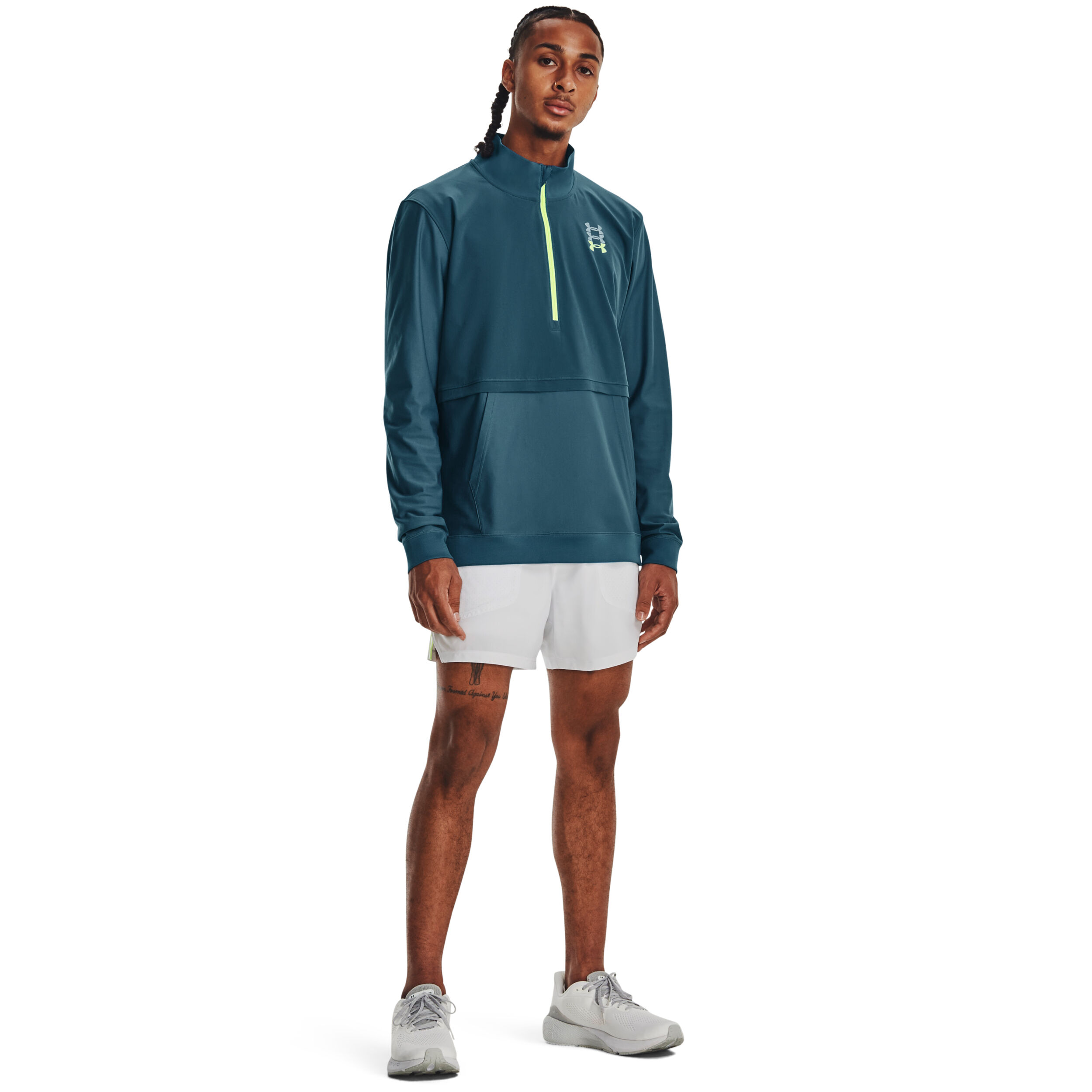 Run Anywhere Longsleeve Herren - Blau, Grün