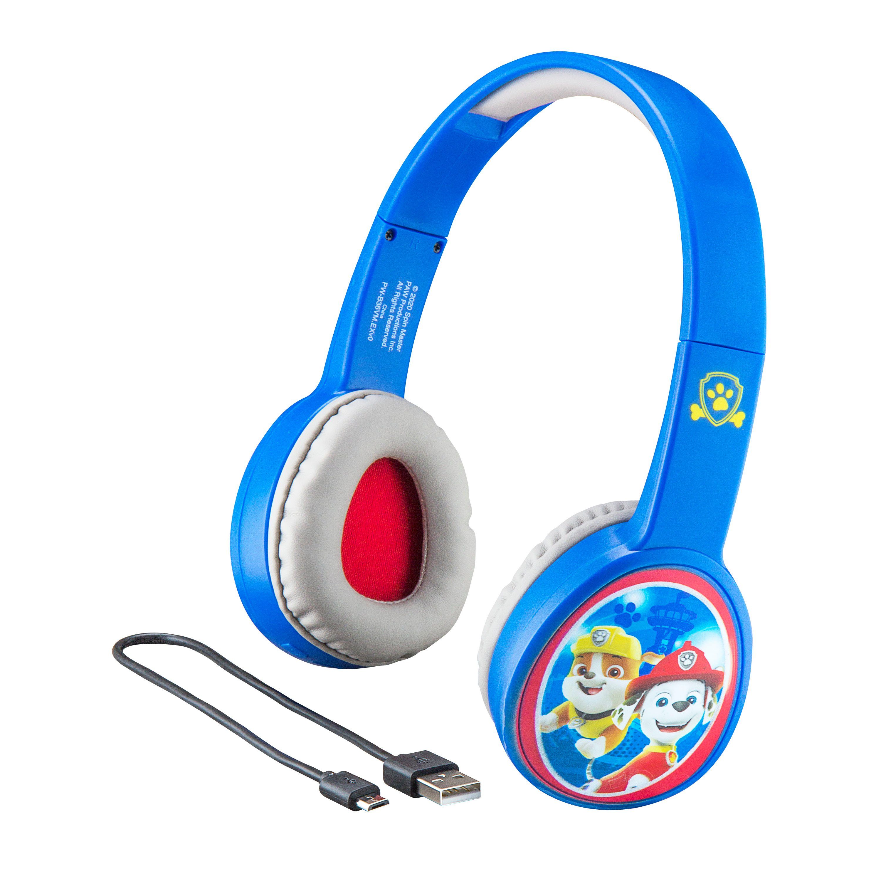 eKids eKids Paw Patrol Bluetooth-Kopfhörer, PW-B36VM, blau Bluetooth-Kopfhörer