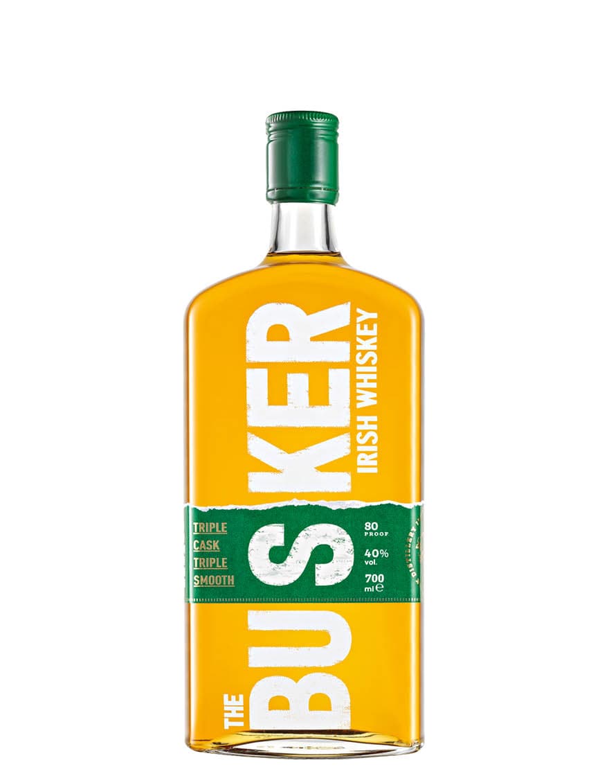 Irish Whiskey Triple Cask Triple Smooth The Busker 0,7 ℓ
