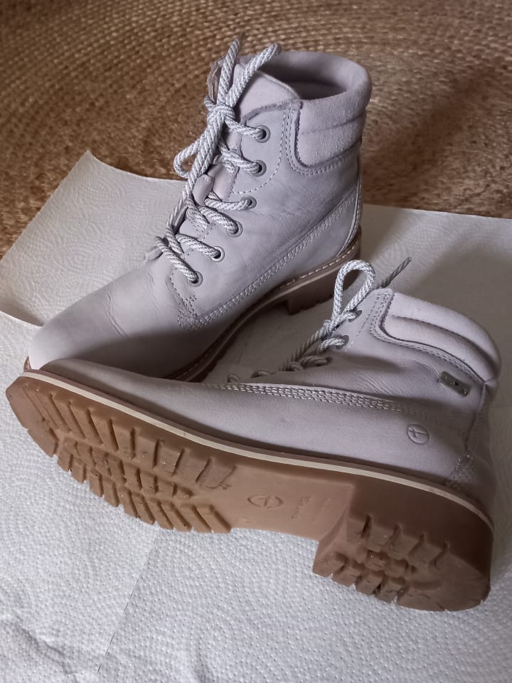Tamaris Schnürboots 1-26244-29 in hellgrau günstig kaufen 41