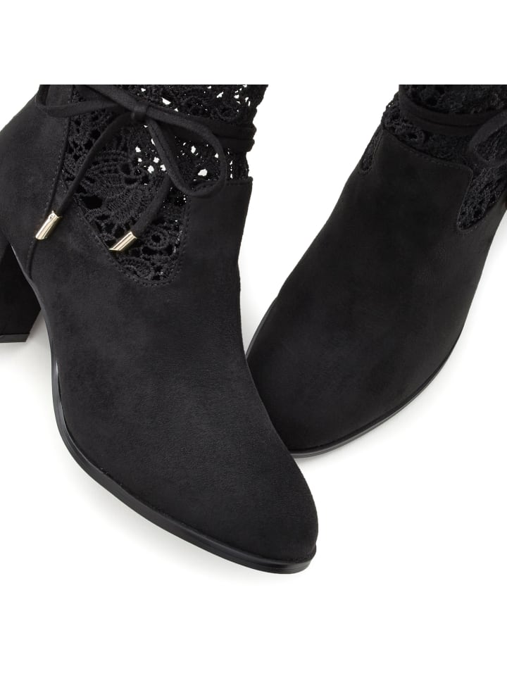 LASCANA High-Heel-Stiefelette in schwarz günstig kaufen