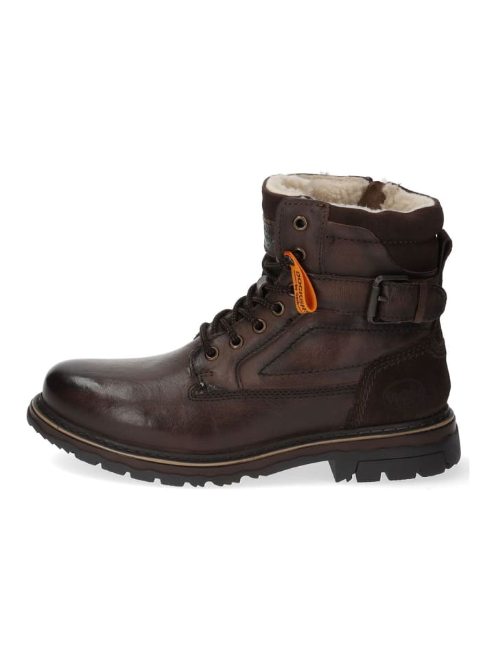 DOCKERS Stiefelette in Braun günstig kaufen