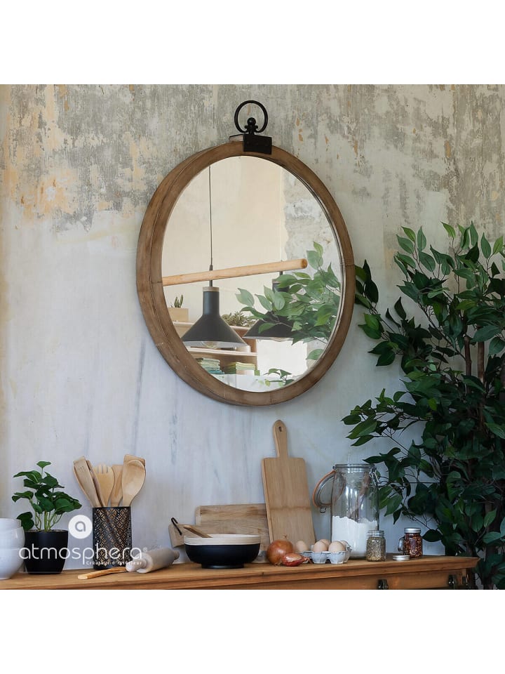 Atmosphera Créateur d'intérieur Wandspiegel in braun günstig kaufen onesize