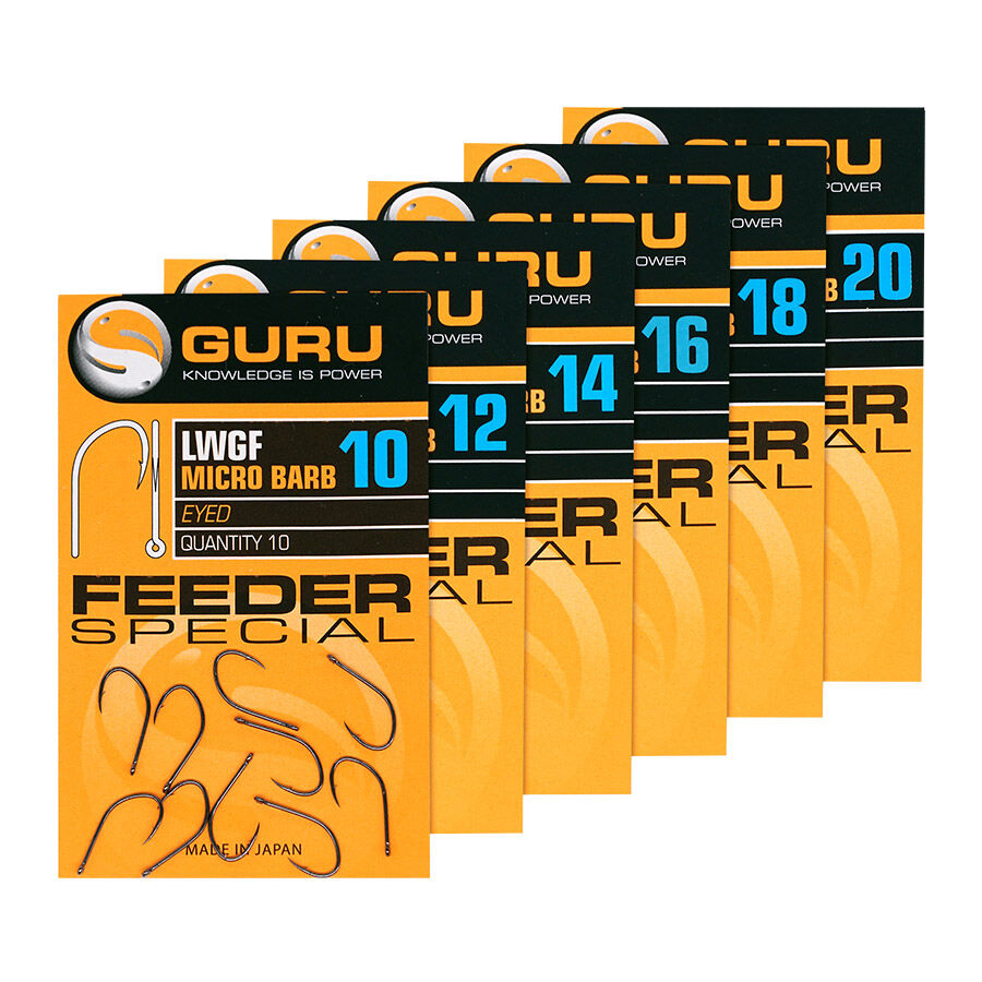 Hameçons Guru F1 Eyed LWG FEEDER