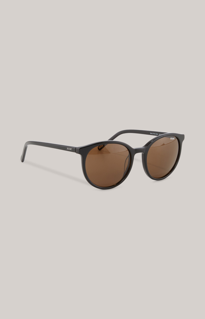 Sonnenbrille in Schwarz/Braun