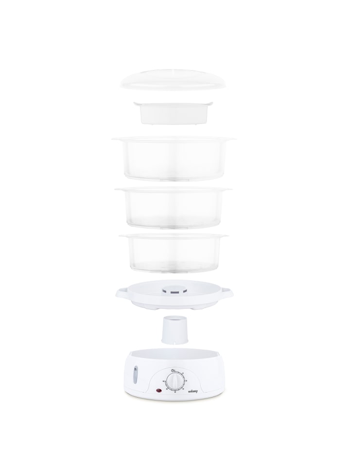 Weasy Dampfgarer VEGE8 in Weiß günstig kaufen onesize