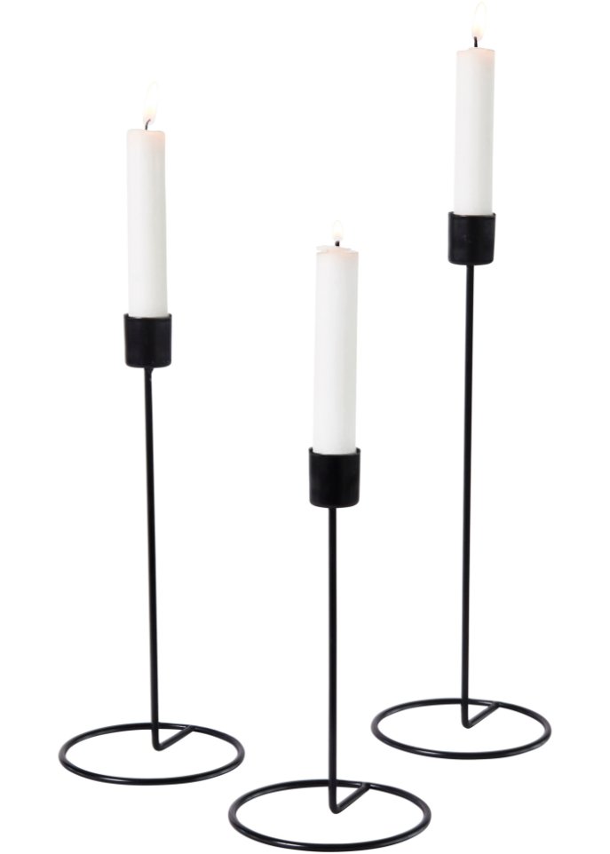 Kerzenständer (3-tlg.Set)