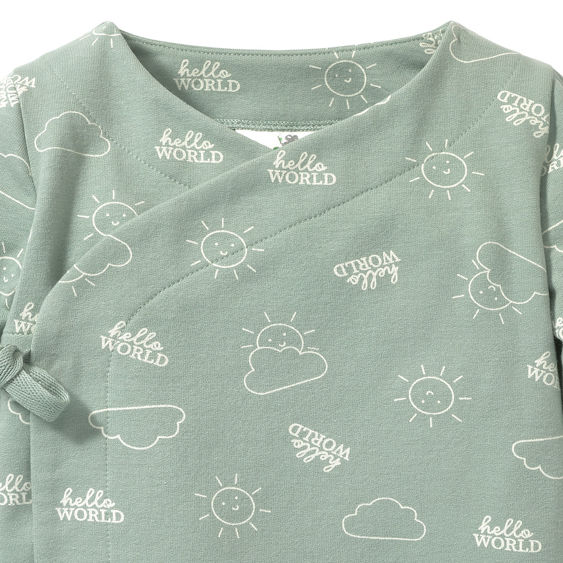 Newborn Wickeljacke aus Bio-Baumwolle