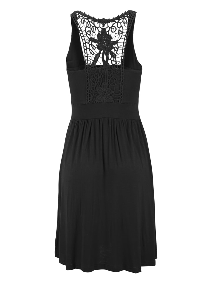 LASCANA Strandkleid in schwarz günstig kaufen