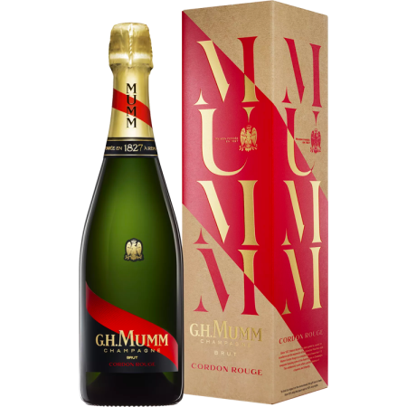 CHAMPAGNE MUMM - CORDON ROUGE - EN ETUI KRAFT