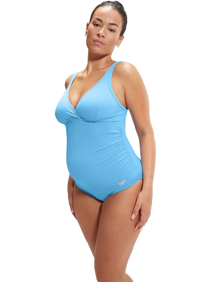 Speedo Umstandsbadeanzug in Hellblau günstig kaufen