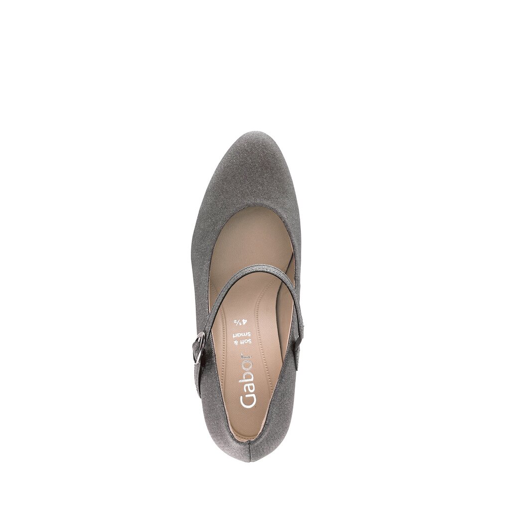 Gabor fashion Spangenpumps grau