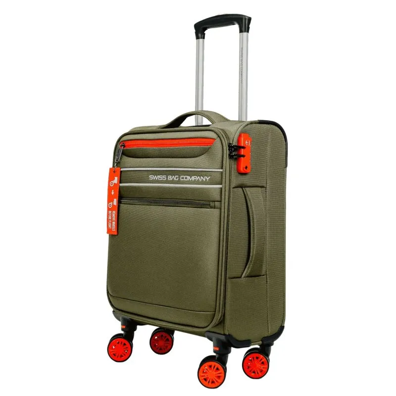 Swiss Bags Ohio Handgepäckstrolley S (45 cm) Underseater - Olive Green