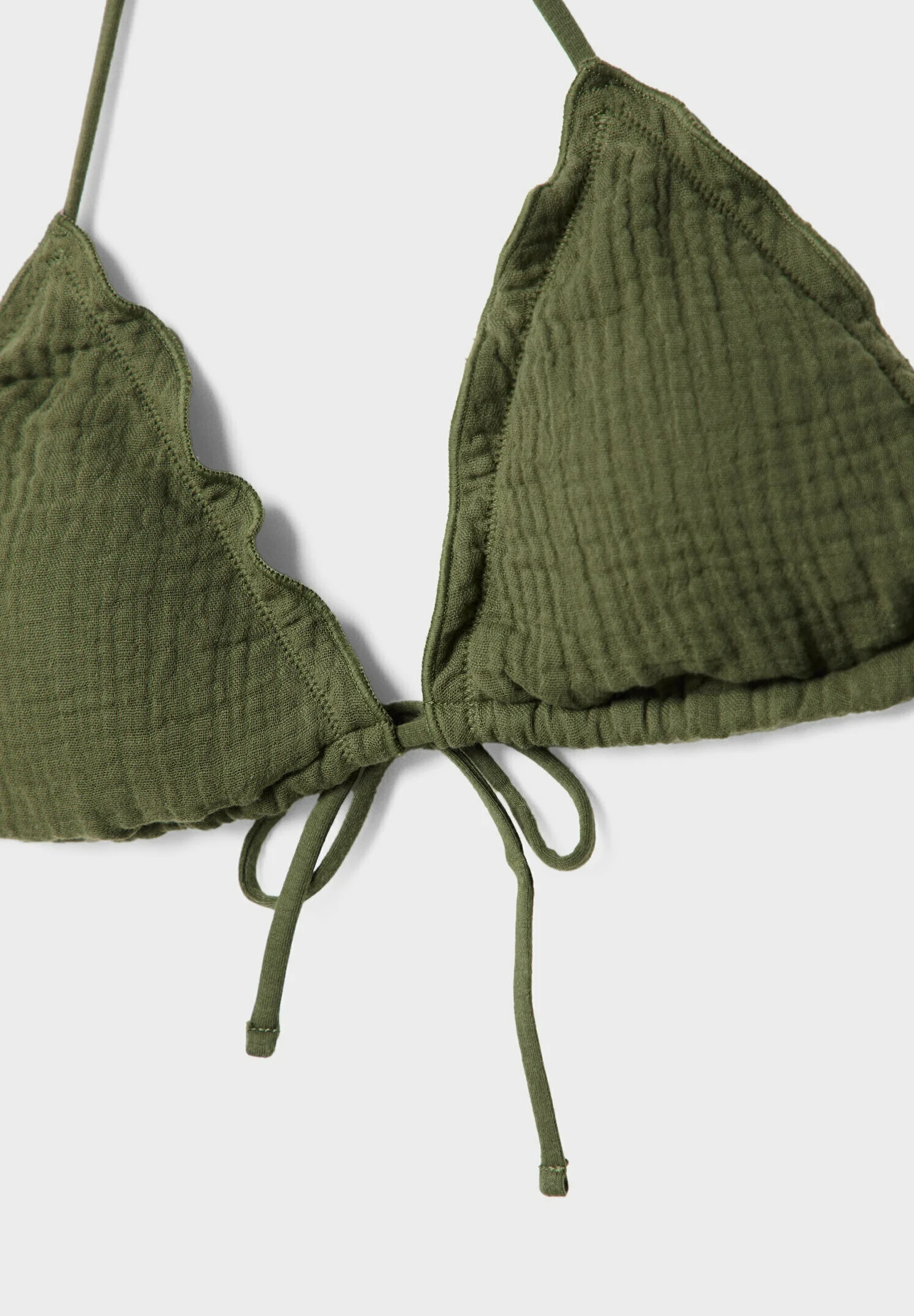 Stradivarius CURTAIN STRING - Top de bikini