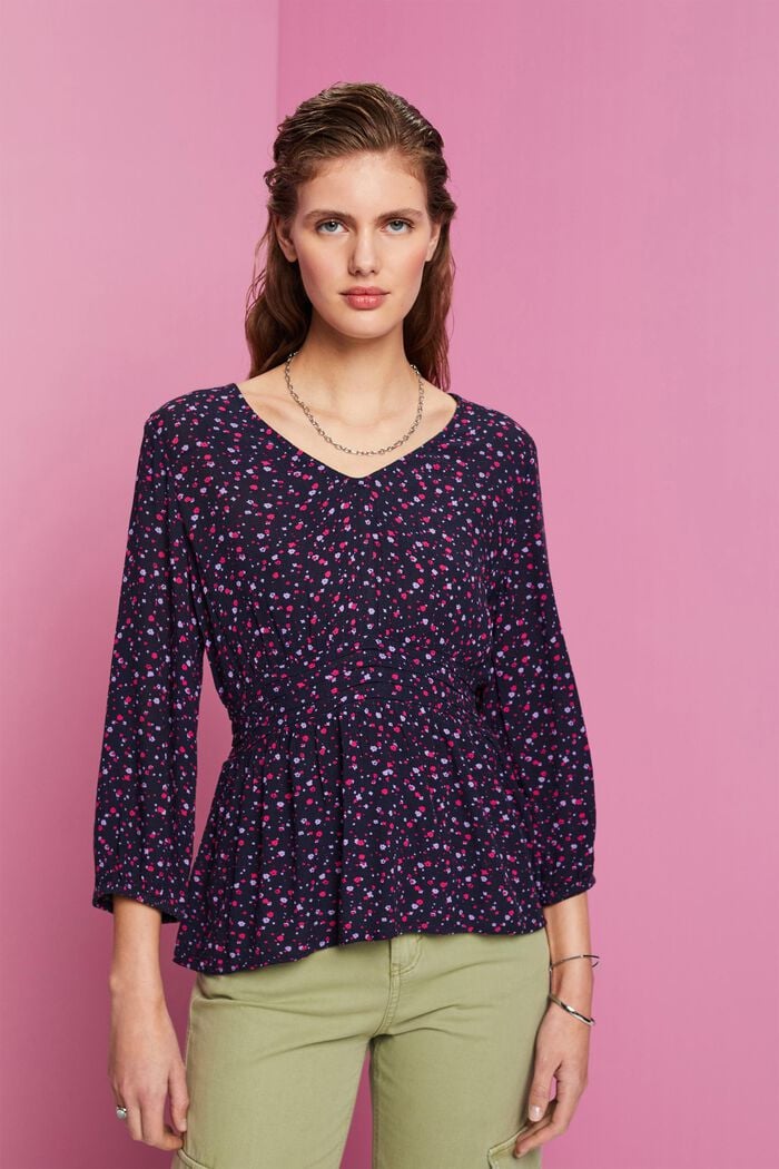 Bluse mit Schößchen