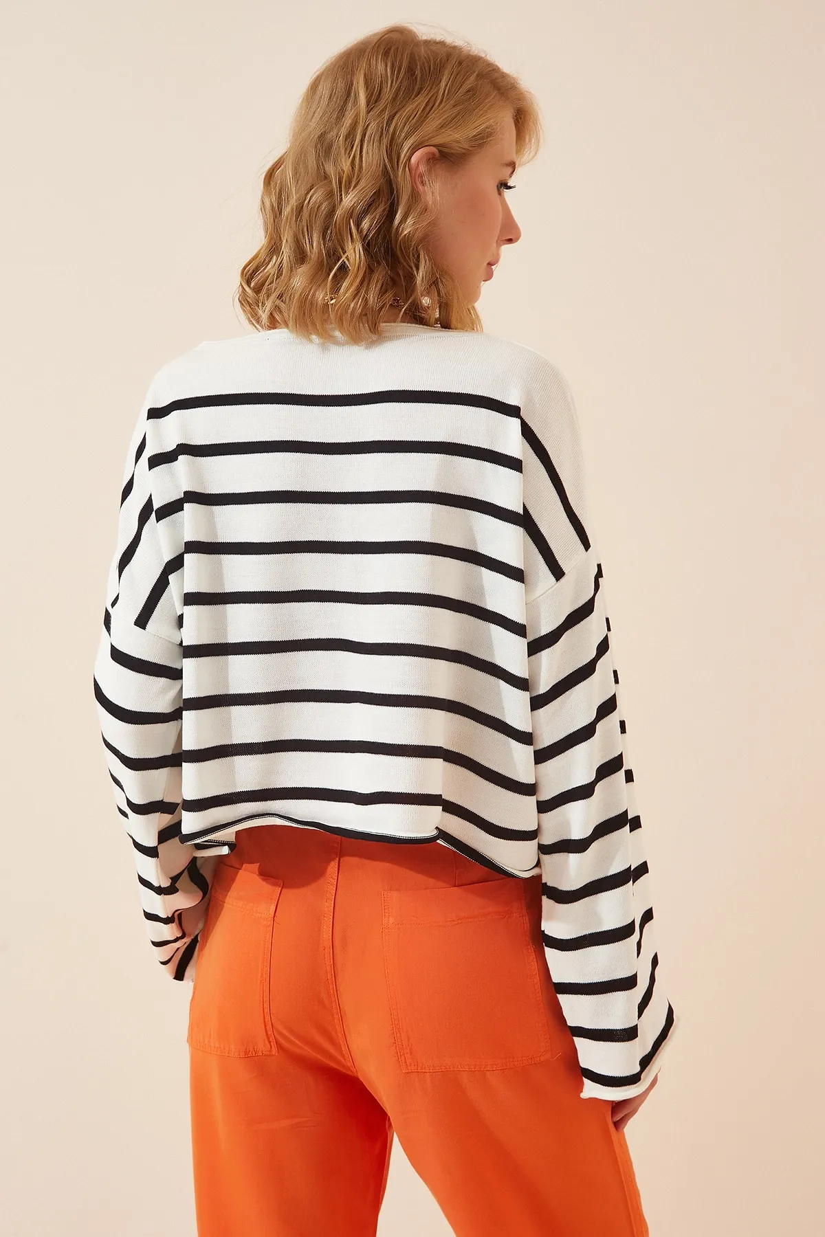 Happiness İstanbul  Pullover - Weiß - Regular Fit