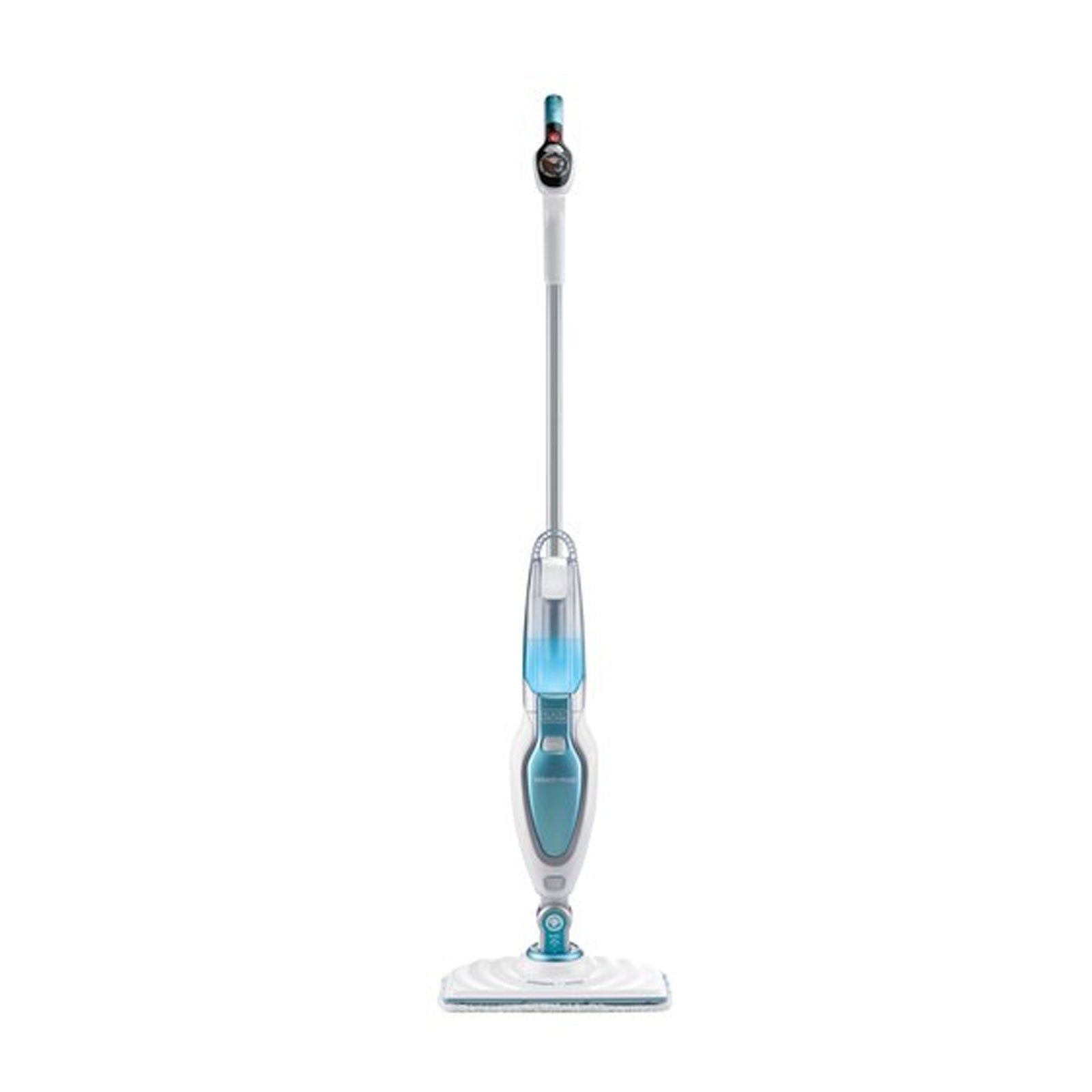 Black & Decker Dampfreiniger FSM16CD-QS Dampfbesen 1600 Watt, 1600 W, Beseitigt 99,9% der Keime und -bakterien, 15 Sek. Aufheizzeit