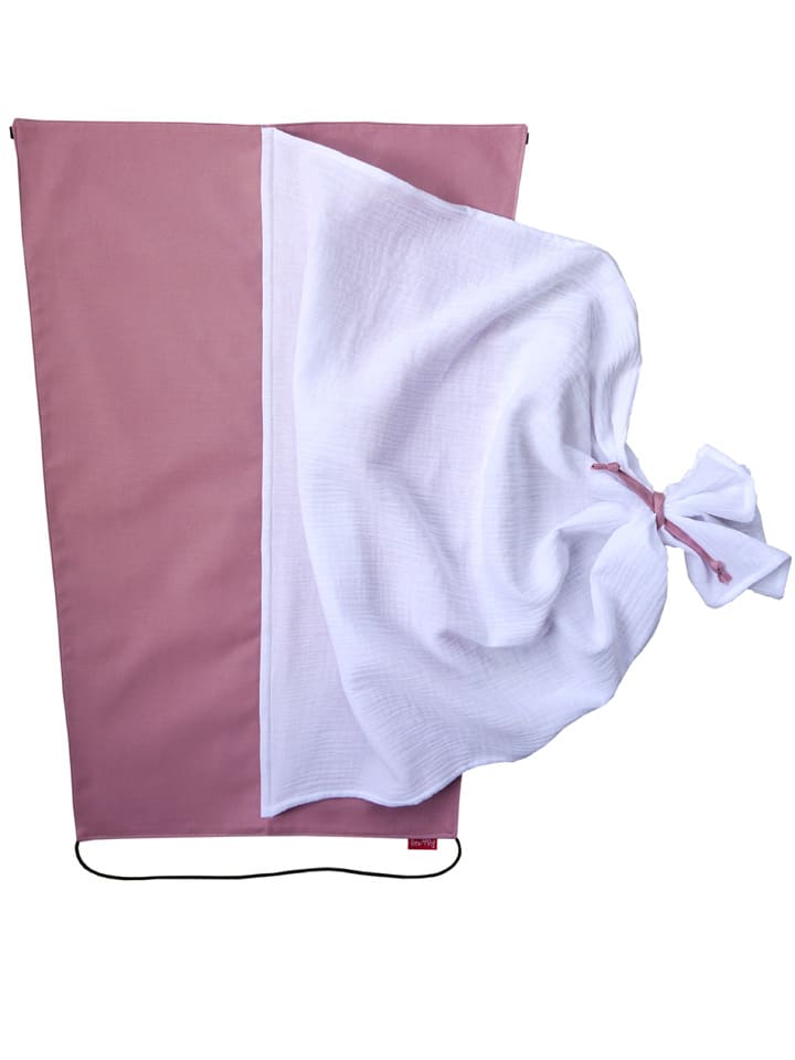 levily - Manufaktur babyfroh  Sonnensegel Sonnenschutz Canvas in Altrosa/uni günstig kaufen onesize