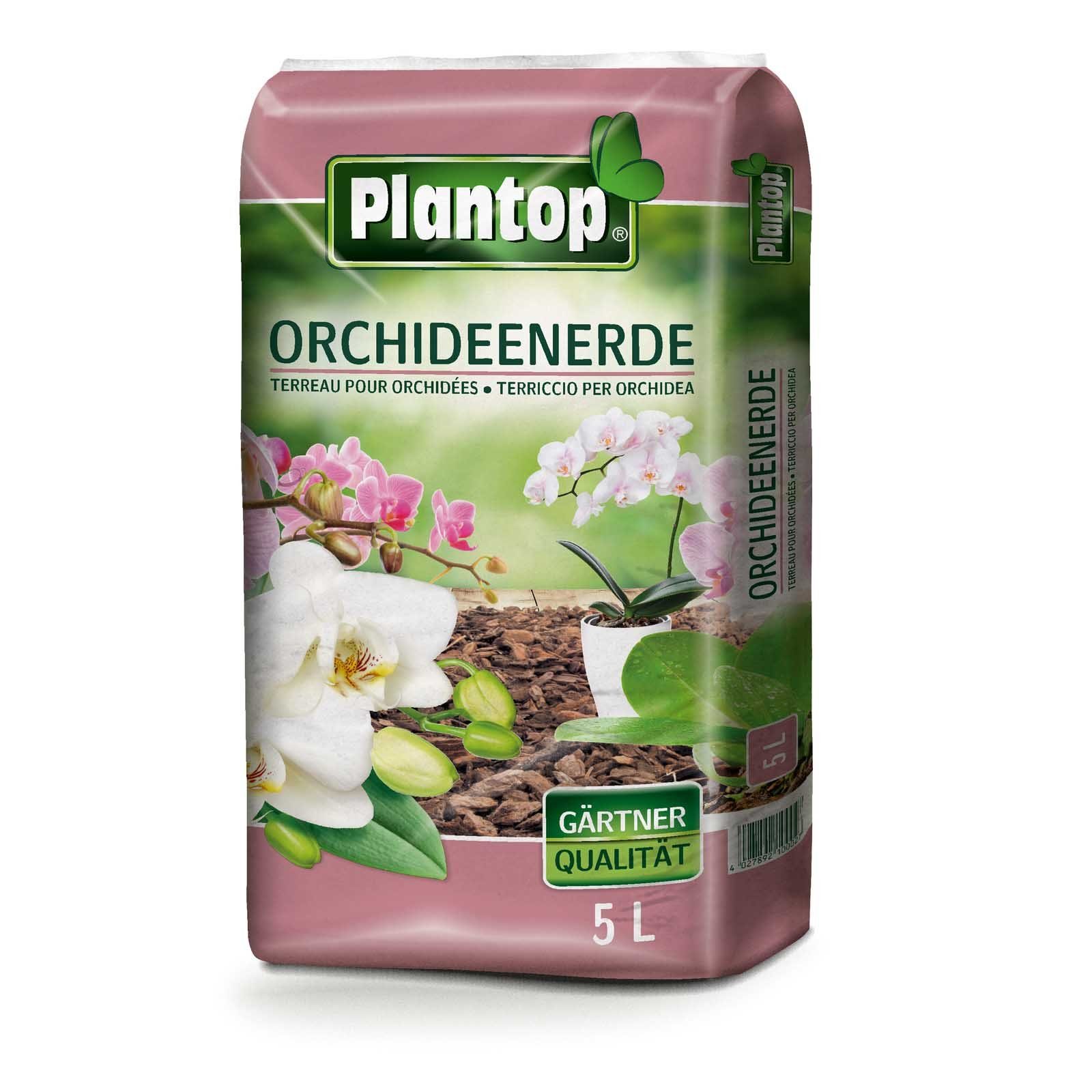 Plantop Blumenerde Orchideenerde 5,0 l Orchideenerde, (1-St)