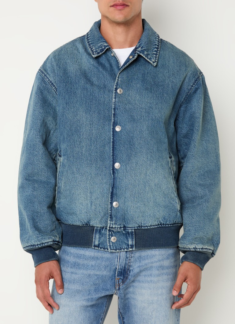 Jachetă bomber din denim Levi's cu buzunare laterale