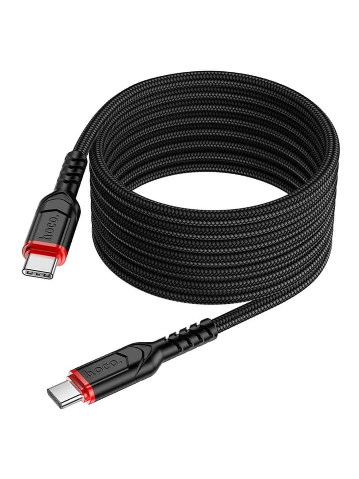 HOCO HOCO Ladekabel / Datenkabel Typ C zu Typ C PD 60W VICTORY in Schwarz günstig kaufen onesize