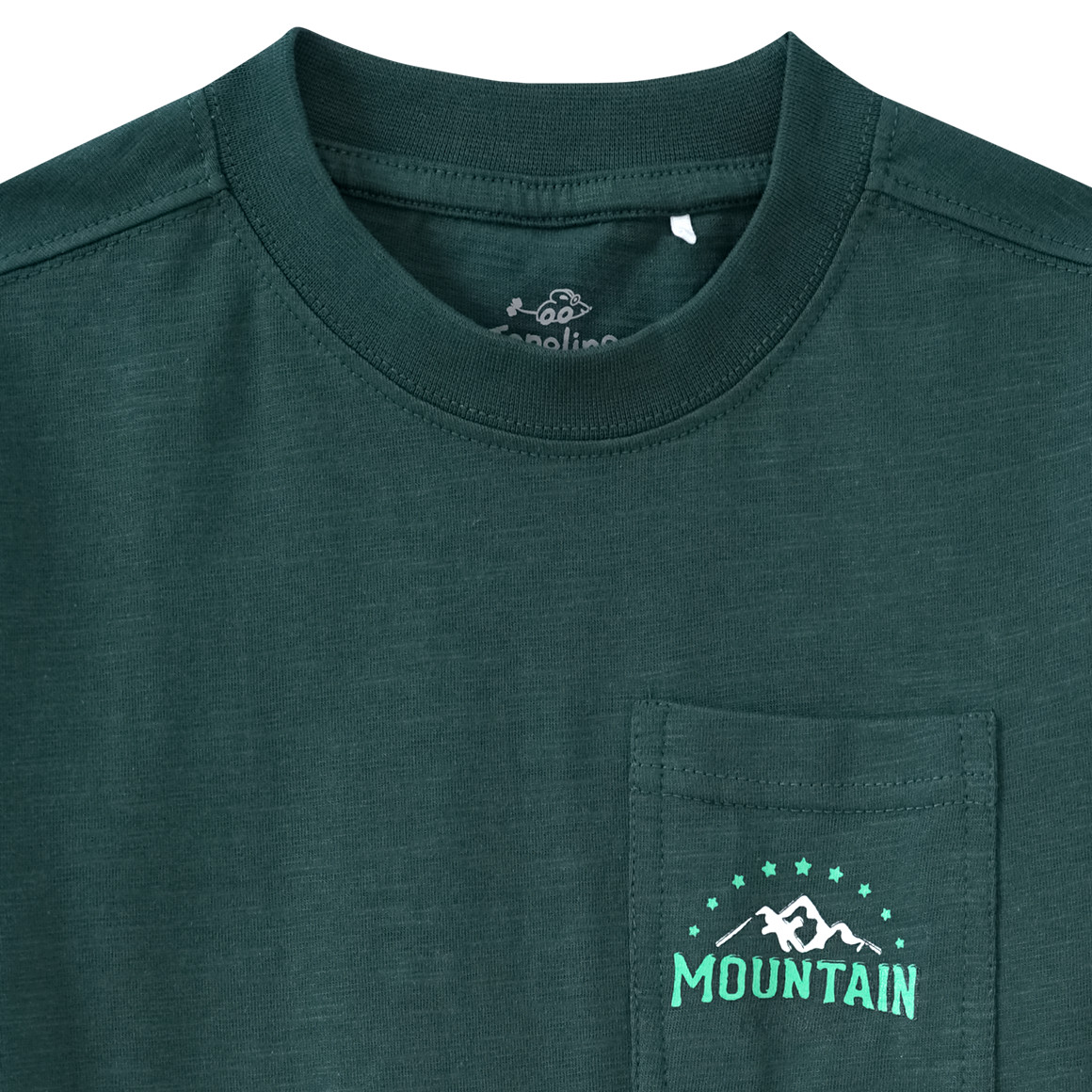 Jungen Langarmshirt mit Brusttasche