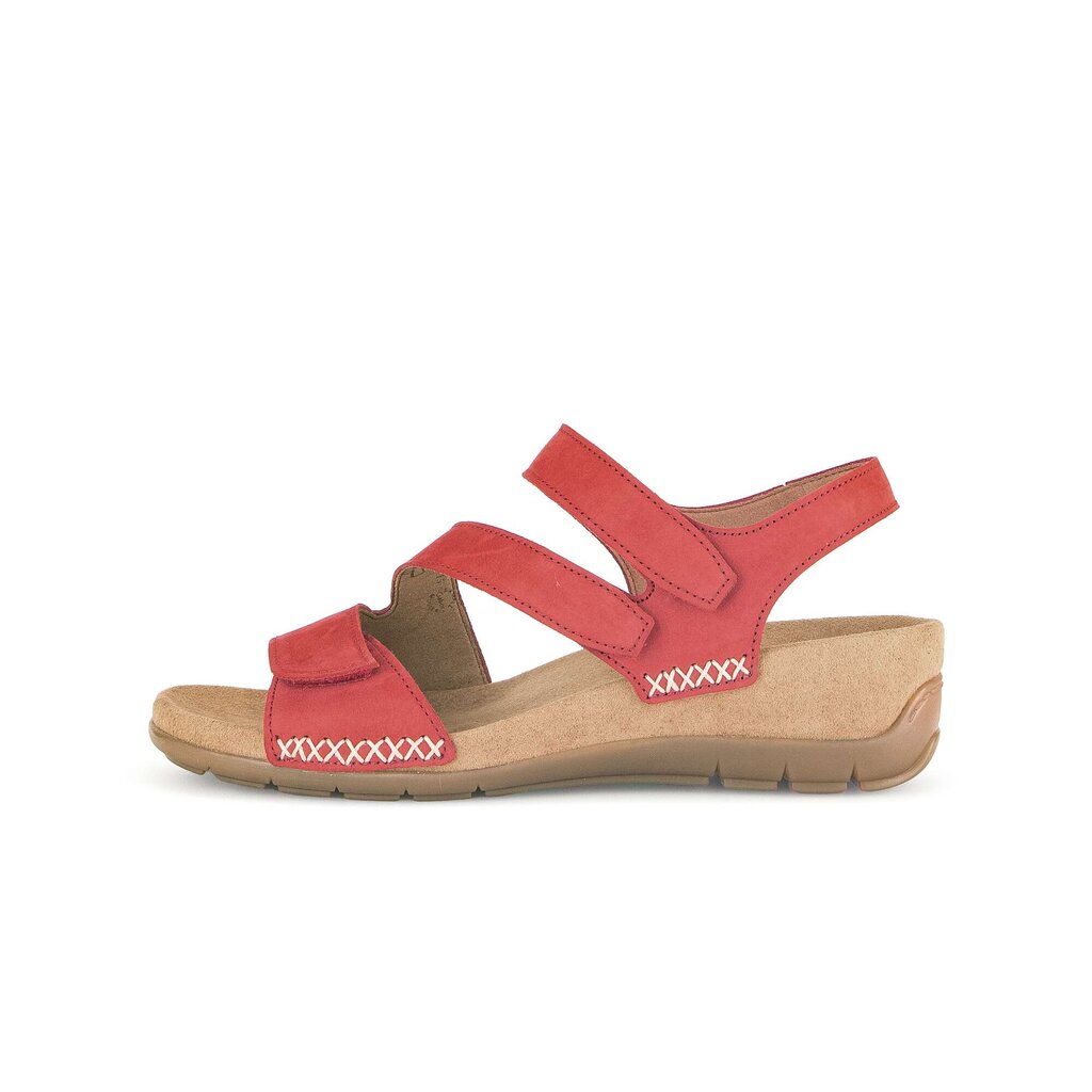 Gabor fashion Keilsandalette rot