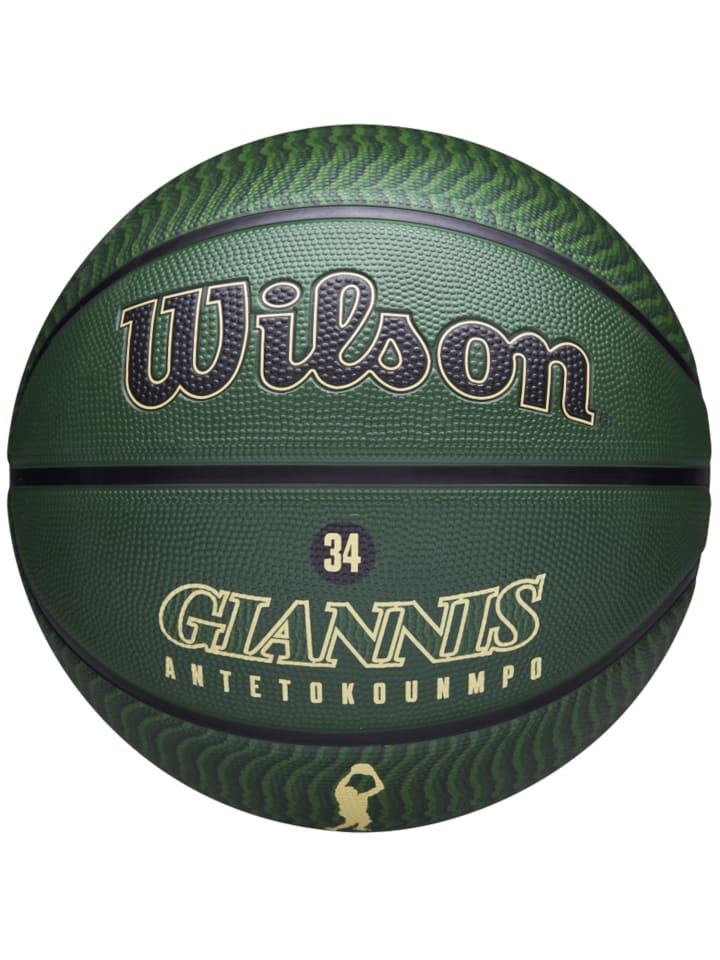 Wilson Wilson NBA Player Icon Giannis Antetokounmpo Outdoor Ball in Grün günstig kaufen 7