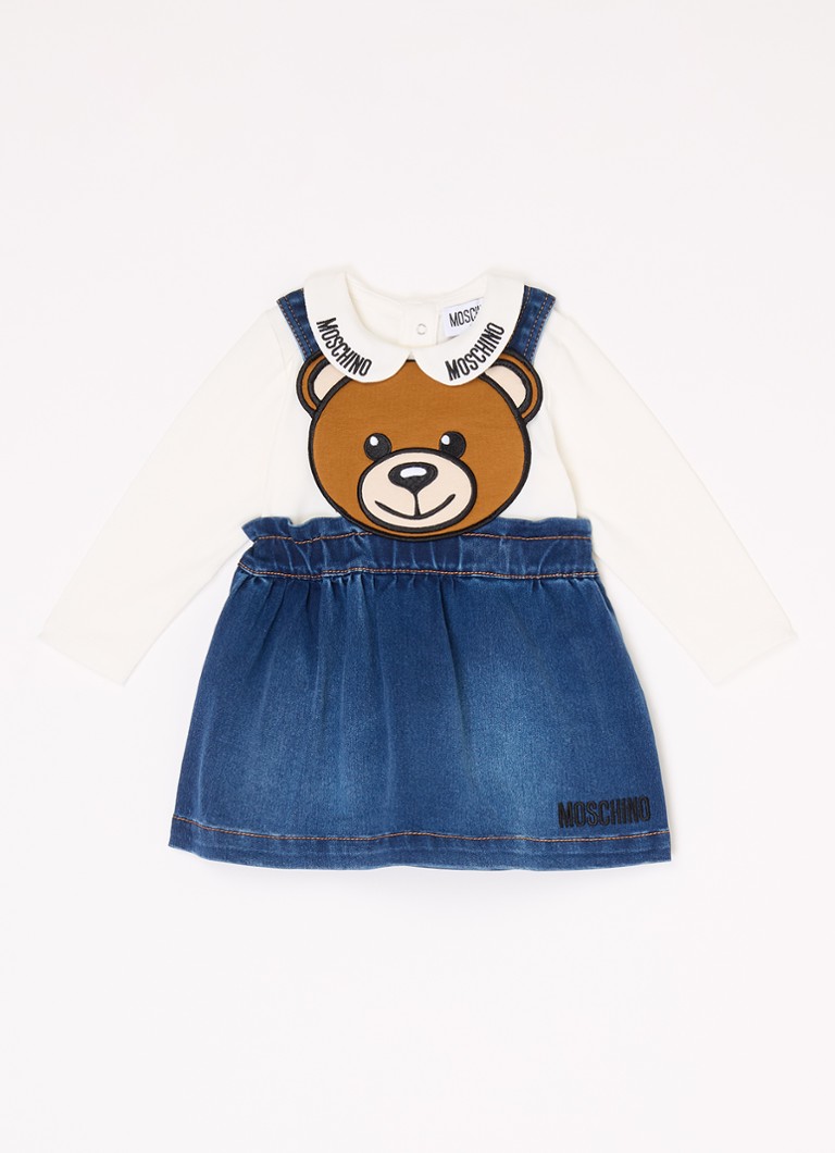 Dvoudílný set šatů a trička s dlouhým rukávem od Moschina