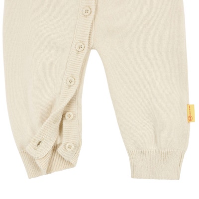 Strampler langarm, beige für Jungs