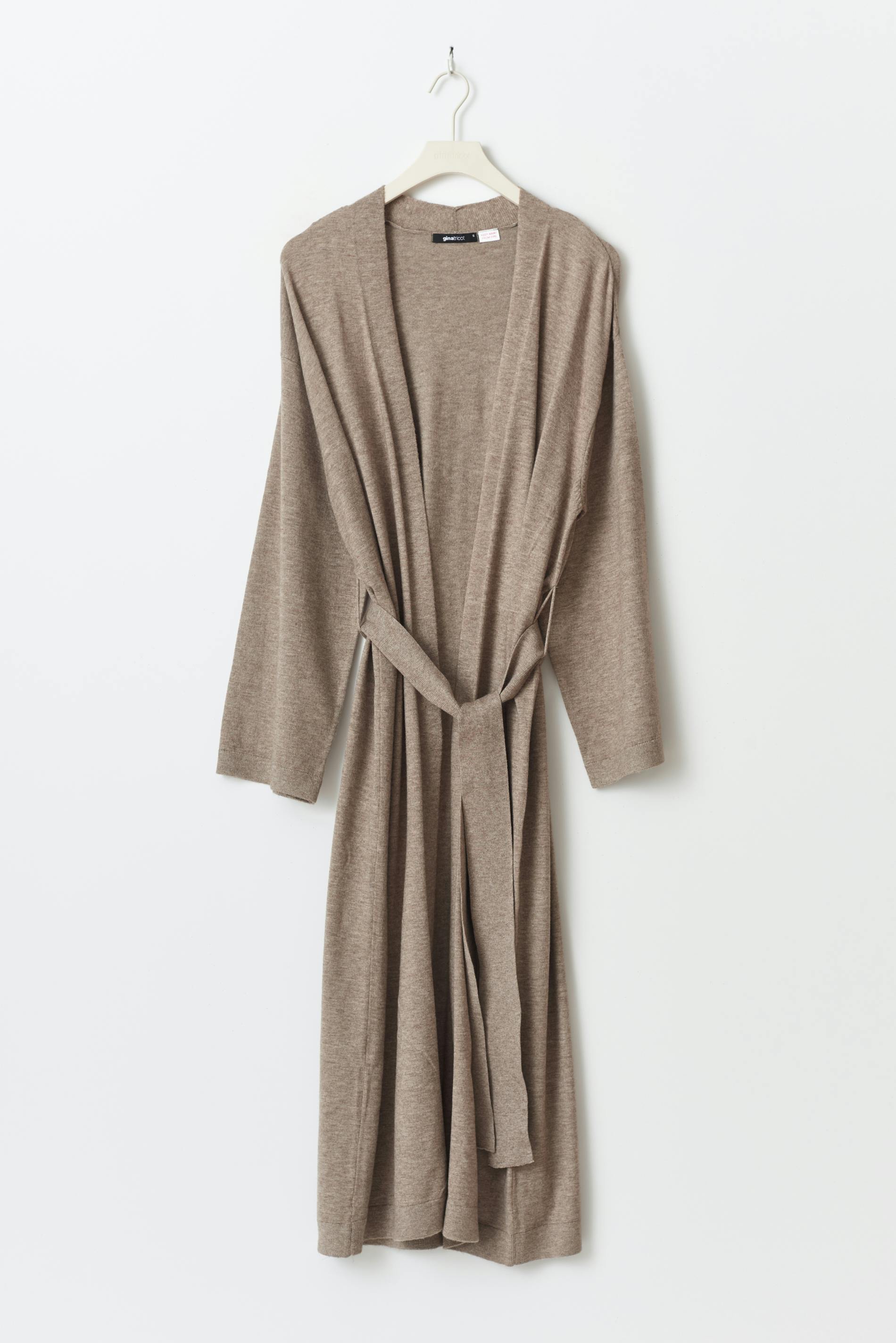 Knitted homewear robe