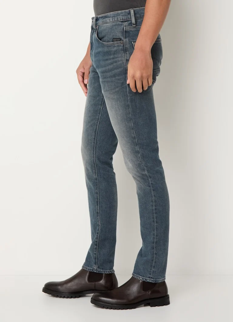 Kavbojke slim fit G-Star RAW 3301 z barvnim pranjem