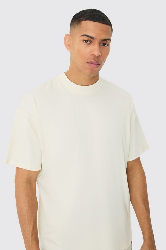 Oversize T-Shirt mit NY-Print