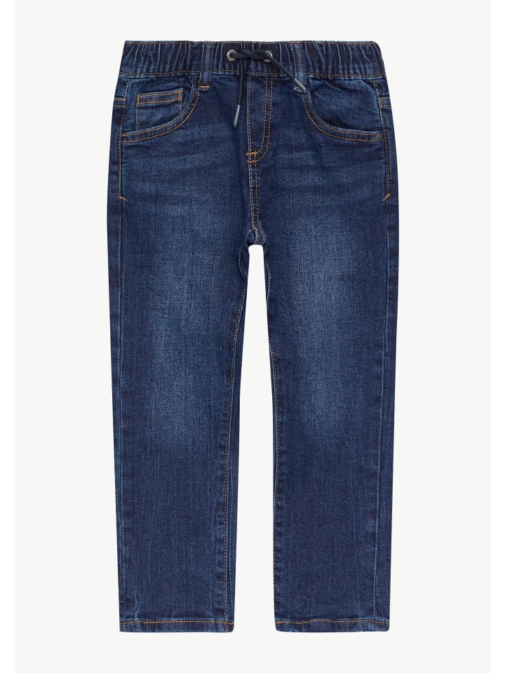 s.Oliver Jeans-Hose lang in Blau günstig kaufen