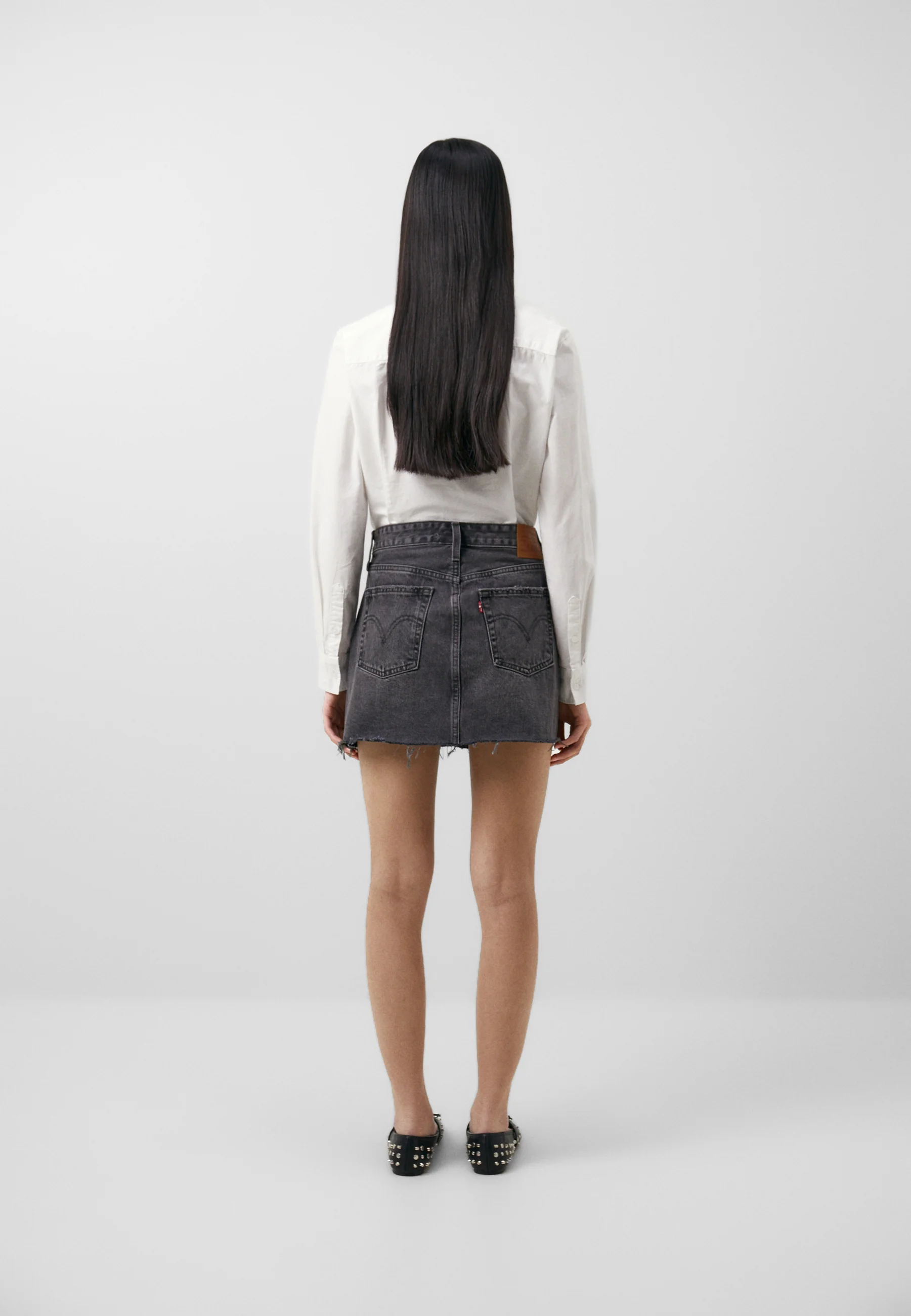 Levi's® RECRAFTED ICON SKIRT - Falda vaquera
