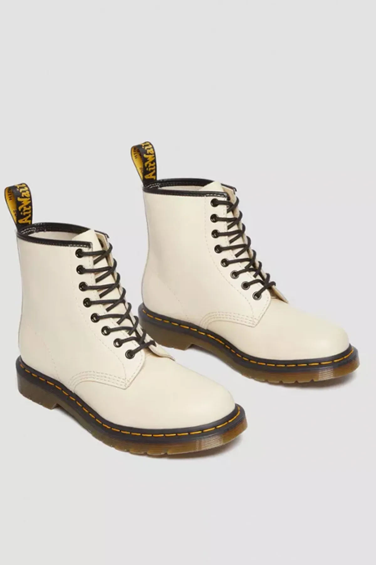 Dr. Martens  Stiefelette - Beige - Blockabsatz