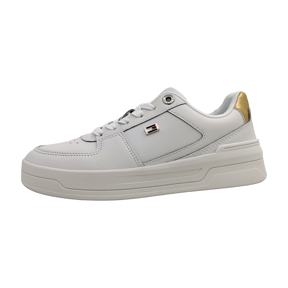 Tommy Hilfiger ESSENTIAL BASKET SNEAKER FW0FW08076YBL Weiß YBL Ecru