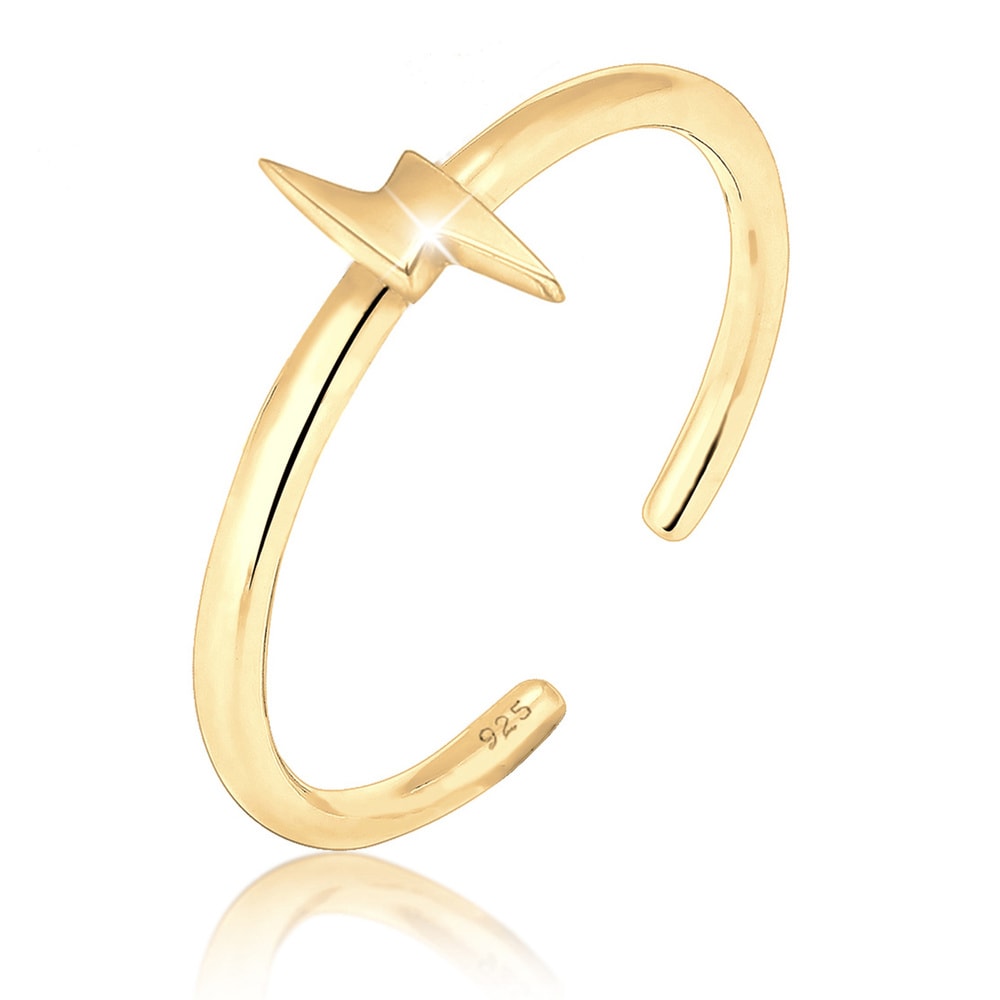 Elli Elli Bague Blitz Flash Stardust Trend 925 Sterling Silber Bague