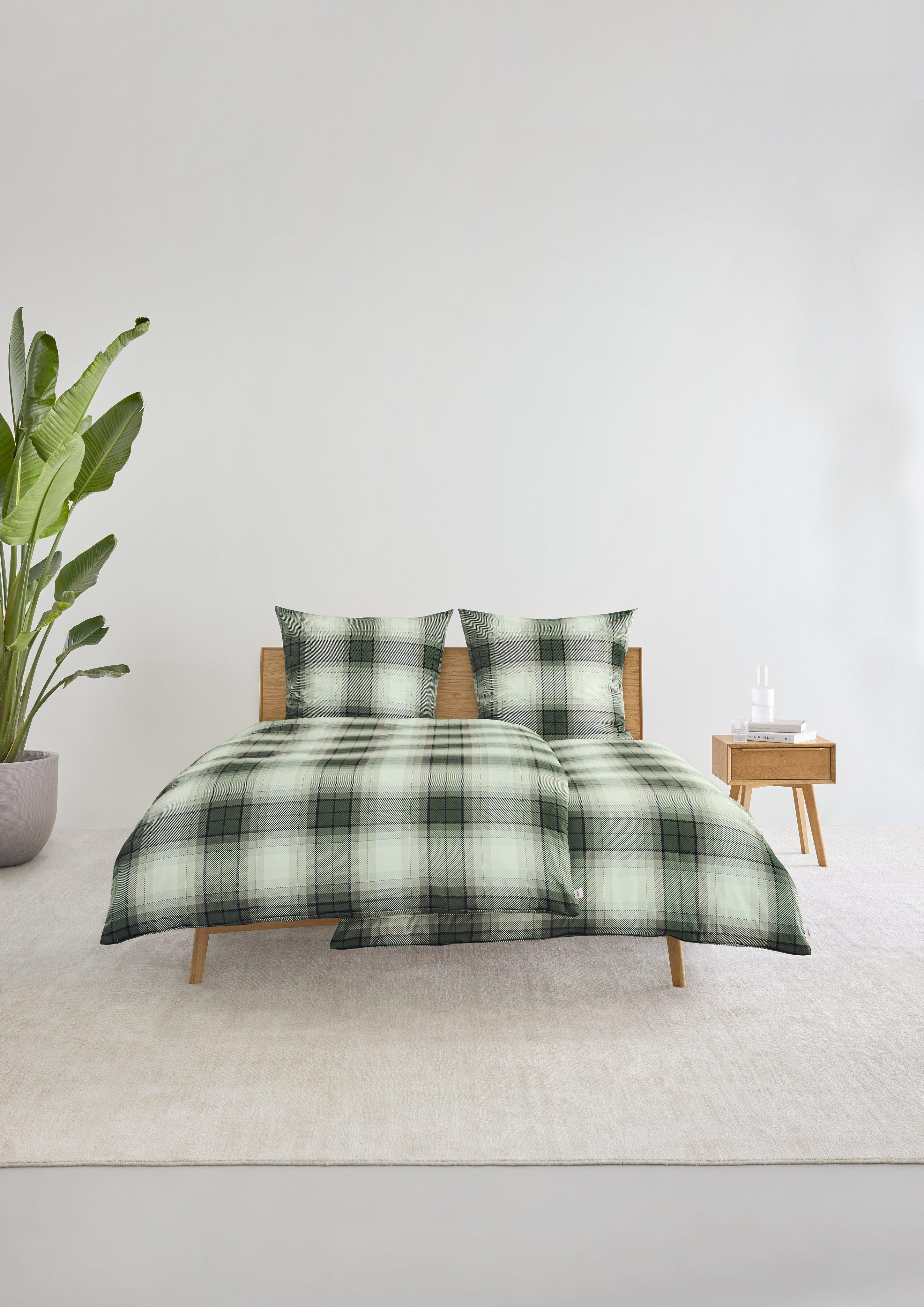 Flanell-Bettwäsche im Karo-Design  6008760-170