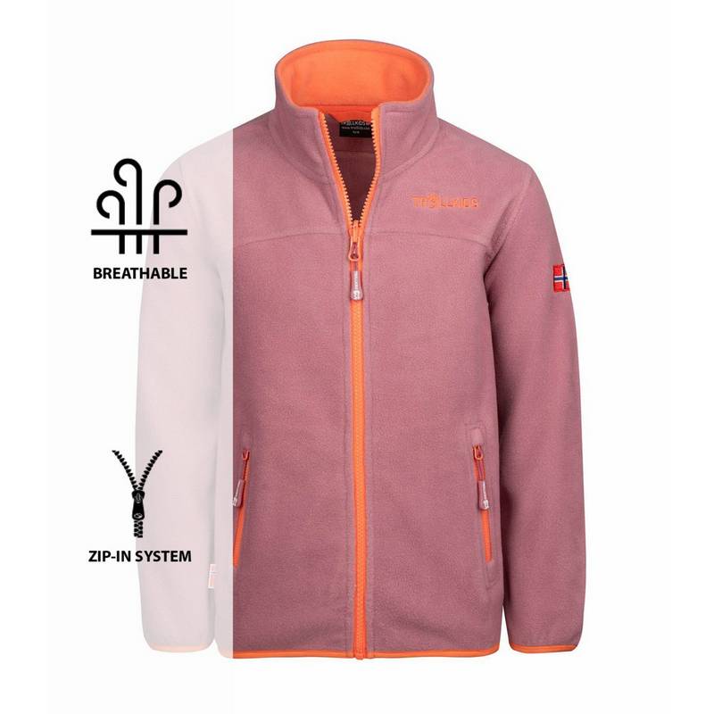 Trollkids Oppdal XT Fleecejacke Mädchen