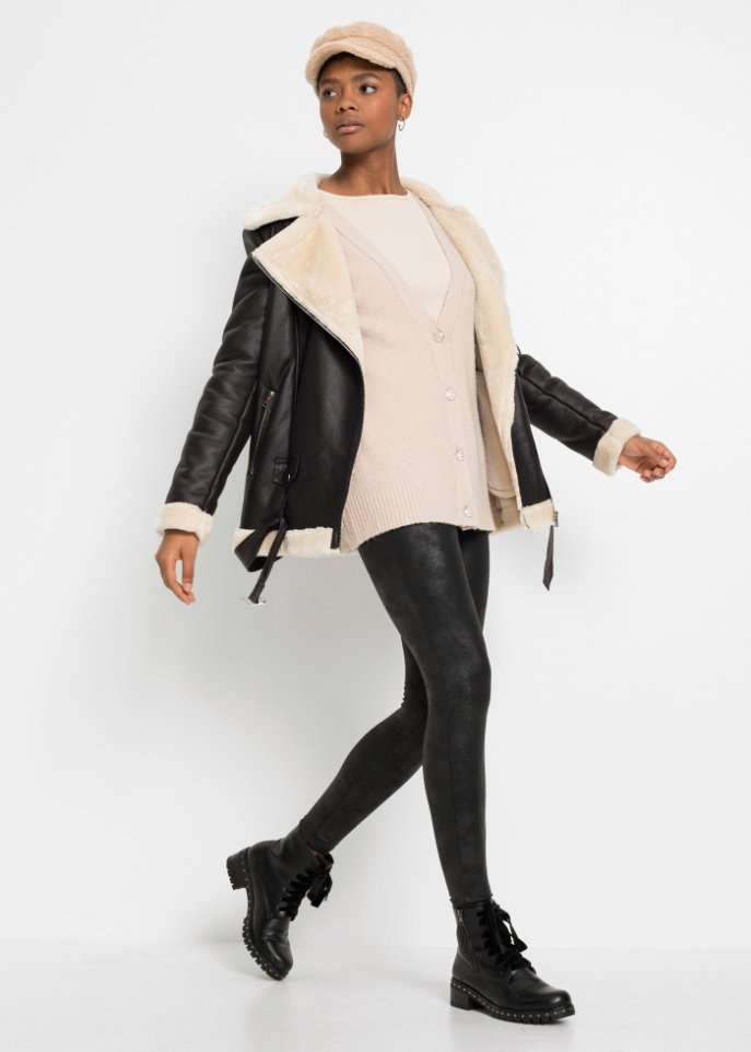 Thermo-Leggings beschichtet