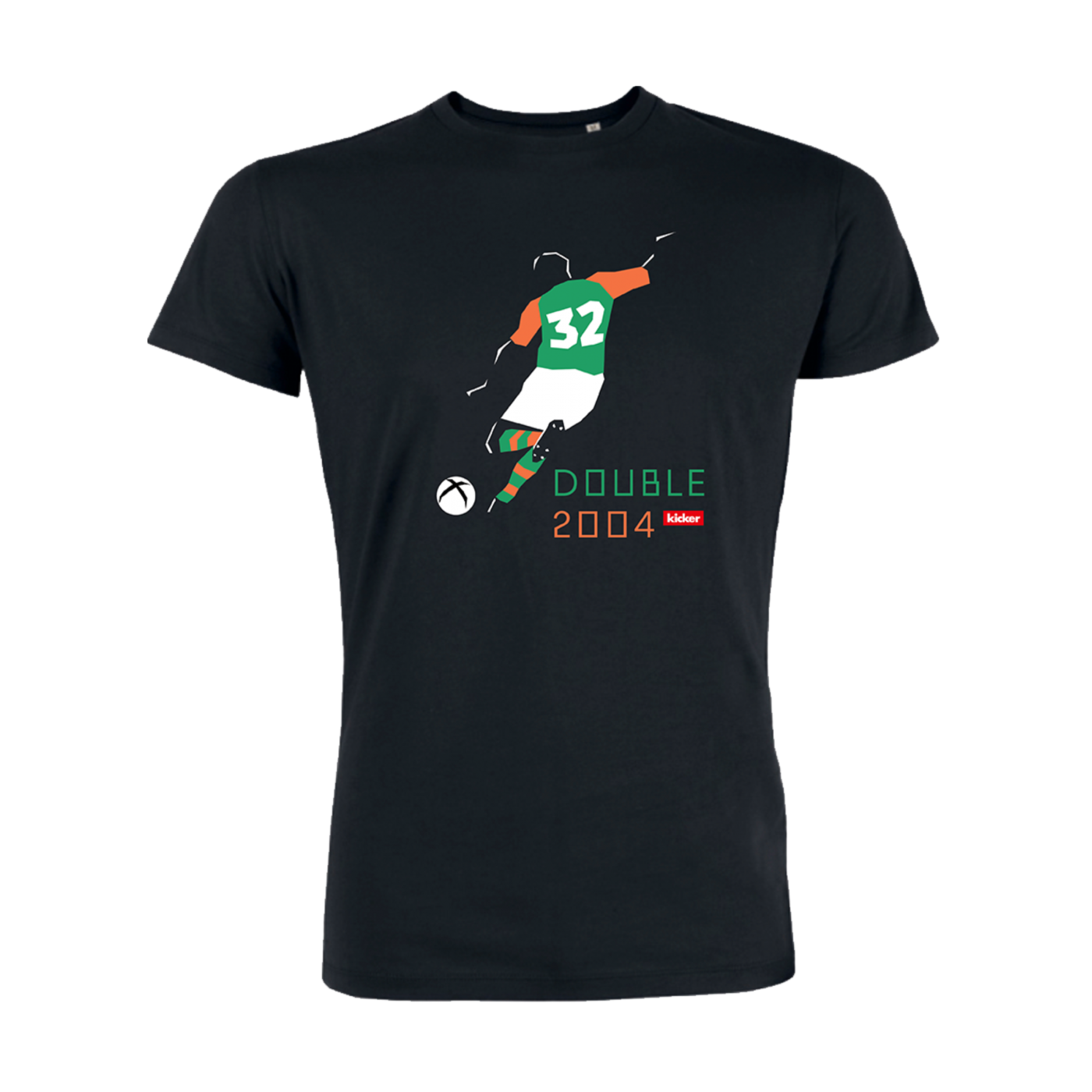 kicker Double 2004 T-Shirt Schwarz FC002