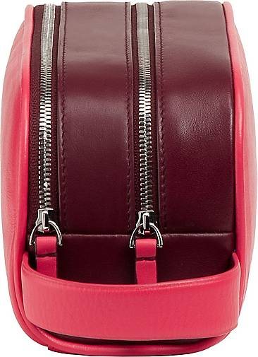 Dudubags Thani Kosmetiktasche Leder 21 cm