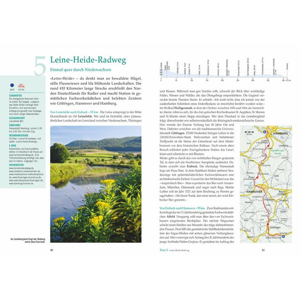 Deutschlands schönste Flussradwege - Radwanderführer