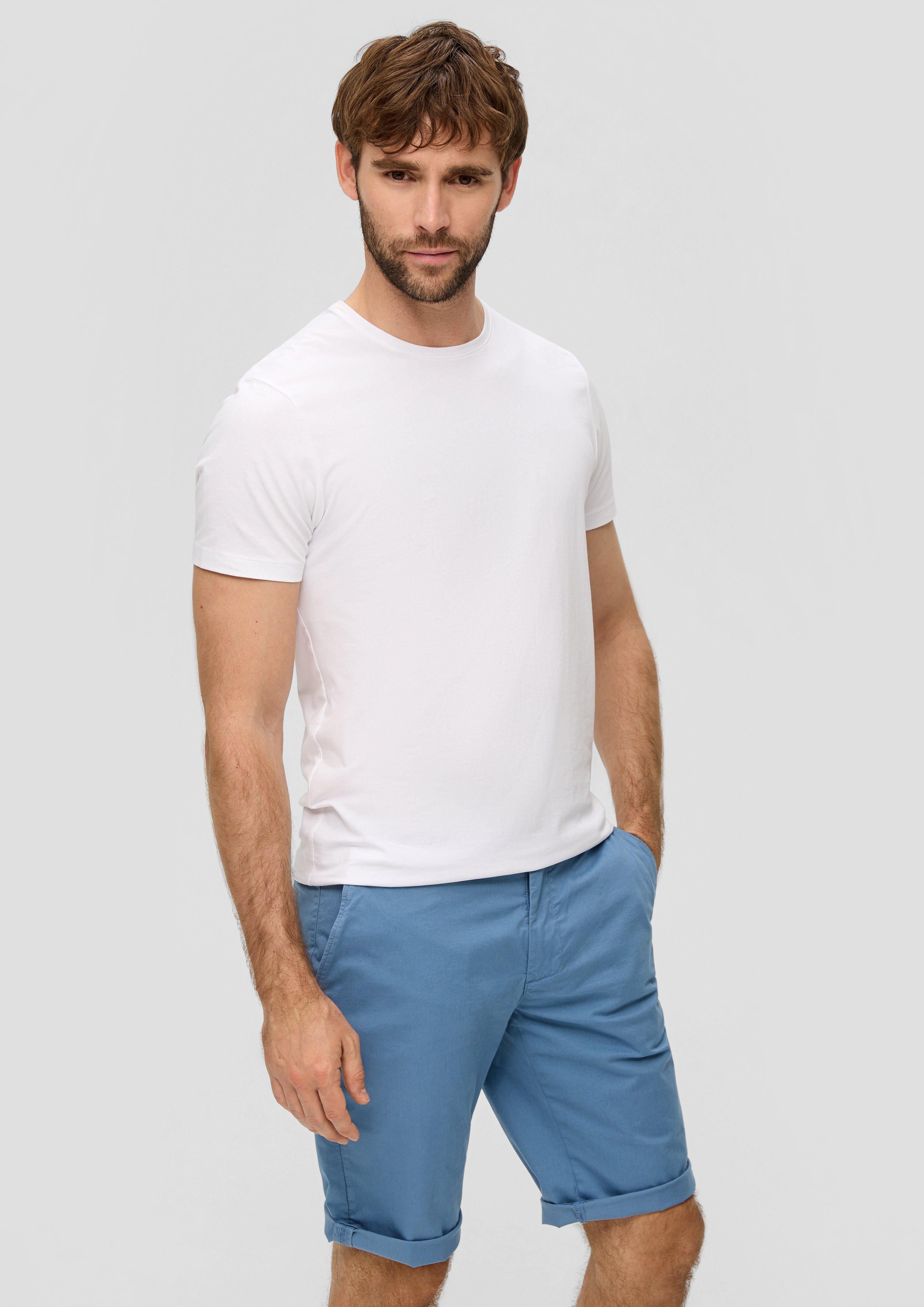 Slim Fit: Bermuda aus Baumwollstretch  2143799-5402