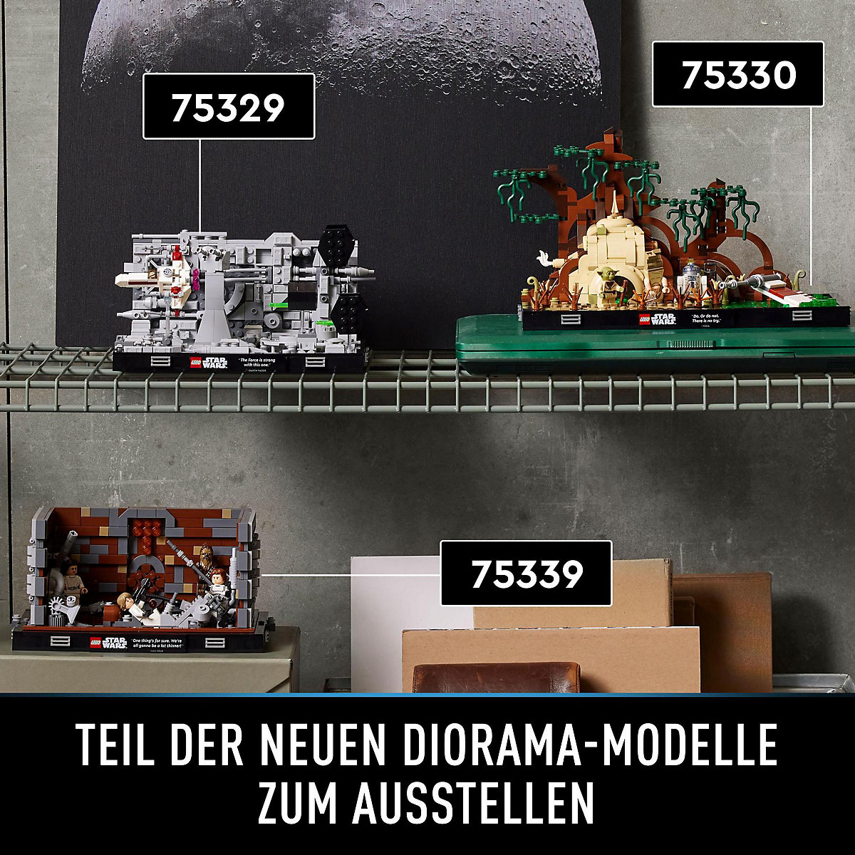 LEGO® Star Wars 75329 Death Star™ Trench Run Diorama