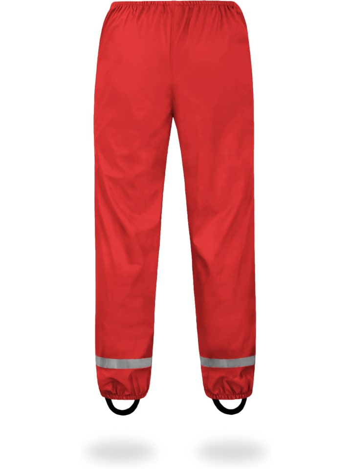Normani Outdoor Sports Kinder Regenhose York in Rot günstig kaufen